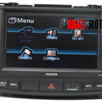 2008-2010 Toyota Highlander Navigation Radio Cd Player Touch Screen 86120-48F30