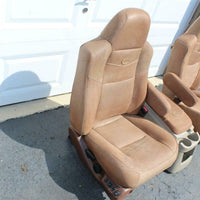 99-2010 FORD F250 F350 KING RANCH LEATHER SEATS BUCKETS NICE CREW CAB 2006 ALL