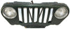 1997-2006 Jeep Wrangler TJ Front Bumper Grille W/ Head Light - BIGGSMOTORING.COM