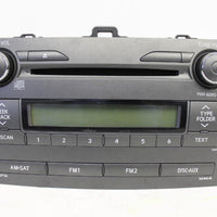 2010-2011 TOYOTA COROLLA RADIO STEREO CD PLAYER 86120-02E60 face id #11858