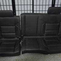 2014-2017 Silverado Sierra Oem Leather Seats Front & Rear Set Jump Seat Crew Cab