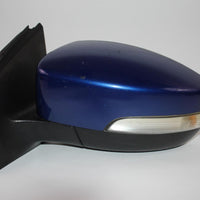 2012-2014 FORD FOCUS DRIVER LEFT SIDE POWER DOOR MIRROR BLUE