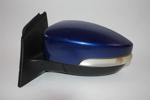 2012-2014 FORD FOCUS DRIVER LEFT SIDE POWER DOOR MIRROR BLUE