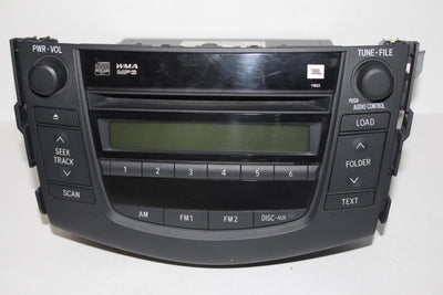 2006-2011 TOYOTA RAV4 JBL 11822 TEREO RADIO WMA MP3 CD PLAYER 86120-42181