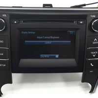 2016-2017 Toyota Camry Stereo Radio Cd Player Touch Screen 86140-06660