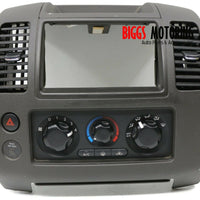 2005-2008 Nissan Pathfinder Ac Heater Climate Control Bezel 27510A EA000 - BIGGSMOTORING.COM