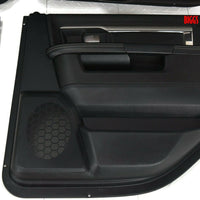 2013-2018 Dodge Ram Driver & Passenger Side Front & Rear  Door Panel Black