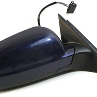 1998-2005 VW PASSAT PASSENGER RIGHT SIDE POWER DOOR MIRROR BLUE - BIGGSMOTORING.COM