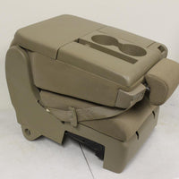 2007-2014 Toyota Tundra Jump Seat Center Console TAN 2007 2008 2009 2014