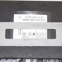 2003-2006 Mercedes Benz Sl500 Sl55 R230 Keyless Entry Control Module - BIGGSMOTORING.COM