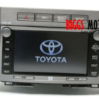 2009-2012 Toyota Venza JBL Navigation Radio Display Screen Cd Player 86120-0T061