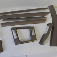 1999-2006 Bmw E46 25I 330I 323I Interior Dash & Door Trim Set Gloss Beige - BIGGSMOTORING.COM