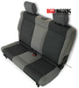 2007-2017 Jeep Wrangler JK 2Door Rear Bench Seat 2 Tone Gray Leather