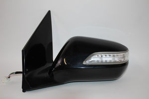 2007-2009  ACURA MDX DRIVER LEFT SIDE POWER DOOR MIRROR BLACK