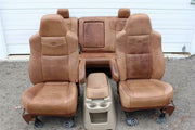 99-2010 FORD F250 F350 KING RANCH LEATHER SEATS BUCKETS NICE CREW CAB 2006 #35