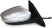 2011-2016 VW JETTA PASSENGER RIGHT SIDE POWER DOOR MIRROR SILVER