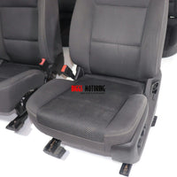 2014-2018 GMC Sierra 1500 OEM Motorized Front Left & Right Seats Incl Rear Seat