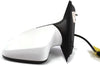 20108-2012 Chevy Malibu Driver Left Side Power Door Mirror White 32842