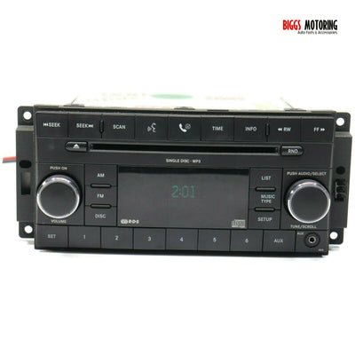 2008-2013 Chrysler Dodge Jeep Radio Stereo High Speed Cd Player P05064411AD