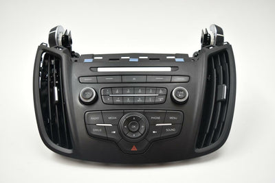 15-17 FORD FOCUS CD AUDIO MEDIA RADIO CTRL PANEL DASH BEZEL F1ET18K811KD4F571-BB - BIGGSMOTORING.COM