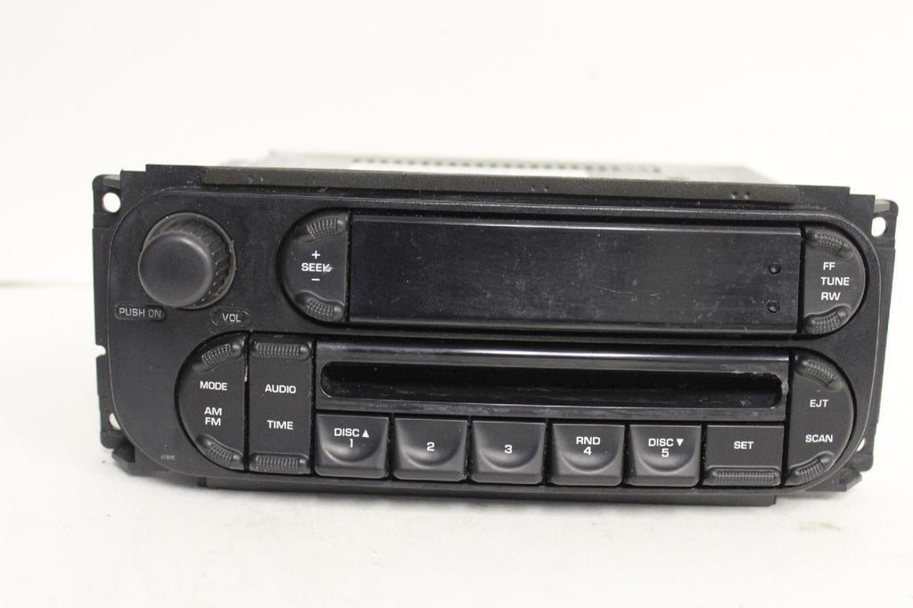 2002-2007 Chrysler Dodge Jeep Radio Stereo Cd Player P05091506AC - BIGGSMOTORING.COM