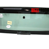 2007-2013 Jeep Wrangler Front Windshield Glass & Frame Glass  Black