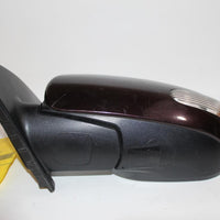 2010-2012 KIA FORTE KOUPE EX DRIVER LEFT SIDE POWER DOOR MIRROR DARK CHERRY