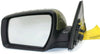 2010-2013 Kia Soul Driver Left Side Power Door Mirror Green 32383