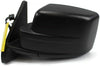 2007-2017 Jeep Patriot Driver Left Side Power Door Mirror Black 31847/ 32719