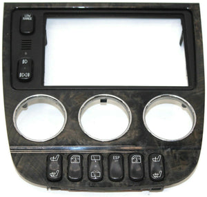 2002-2005 Mercedes Benz ML320 Climate Control Seat Switch Bezel A 163 820 55 10 - BIGGSMOTORING.COM