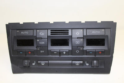 2005-2009 AUDI A4 S4 A/C HEATER TEMPERATURE CLIMATE CONTROL UNIT 8E0 820 043 BM - BIGGSMOTORING.COM