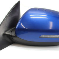 2011-2015 Kia Optima Driver Left Side Power Door Mirror Blue 31836