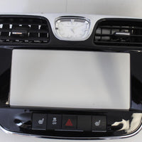 2011-2013 Chrysler 200 Dash Radio Bezel Trim Clock W/ Hazard Switch