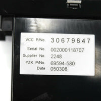 2004-2006 Volvo S40 V50 Radio Information Display Screen 30679647 - BIGGSMOTORING.COM