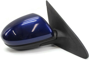 2010-2013 MAZDA3  PASSENGER RIGHT SIDE POWER DOOR MIRROR BLUE 31636