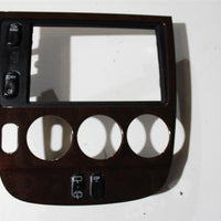 99-03 MERCEDES BENZ W163 ML ML320 ML430 WOOD GRAIN DASH BEZEL W/ RADIO SWITCHES