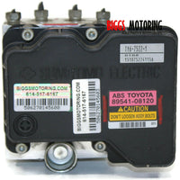 2004-2008 Toyota Sienna Abs Anti Lock Abs Pump Module 89541-08120 ReBUILT - BIGGSMOTORING.COM