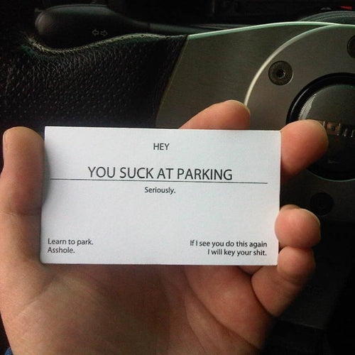 You Suck At Parking Cards