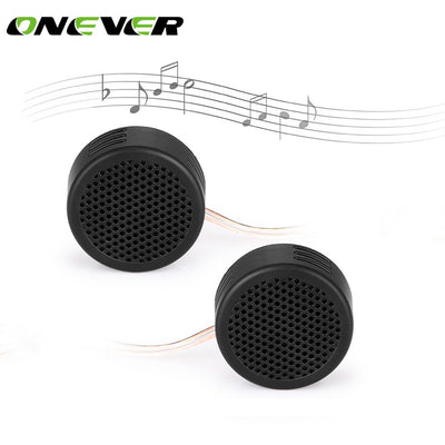 2 Pcs 500W Super High Frequency Mini Car AudioTweeters Dome Loudspeaker Auto Sound Speaker for car - BIGGSMOTORING.COM