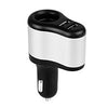 AOZBZ 2 USB Car Cigarette Lighter Splitter Socket Adapter Charger 3.1A 12~24V Cigarette Lighter Socket 2.1cm / 0.8