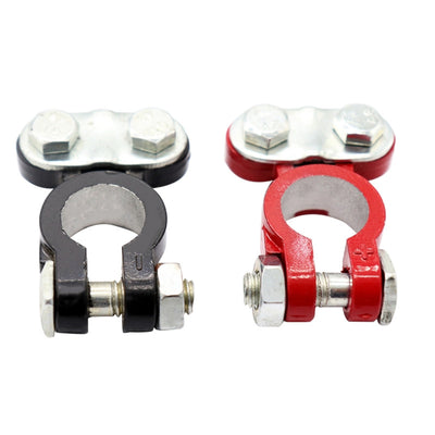 2 PCS Car Battery Terminals Auto Terminal End Battery Terminal Clamps Connectors for Forklift - BIGGSMOTORING.COM