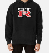 GTR Nissan logo Hoodie (JDM, DRIFT) Unisex Hoodie Black